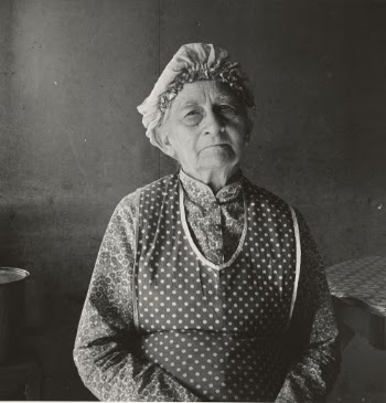 1931 - Soper grandmother, who lives with family. FSA (Farm Security Administration) borrower. Willow Creek area. Malheur County, Oregon. General caption number.