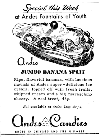 1949: It wasn't available in the Loop (BOO!) but this jumbo banana ...