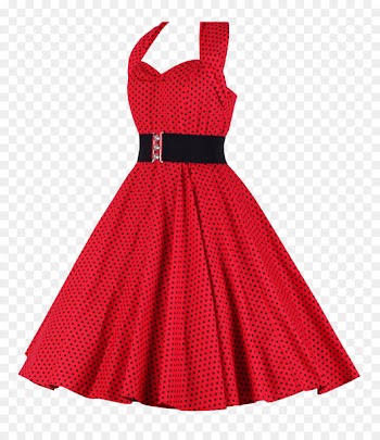 1950s Dress Halterneck Clothing Polka dot - Women Dress 
