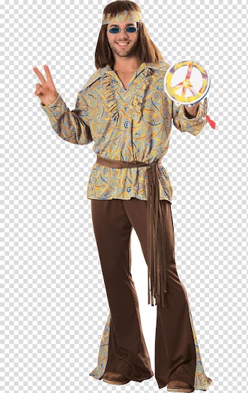 1970s 1960s Halloween costume Clothing, suit transparent background PNG clipart