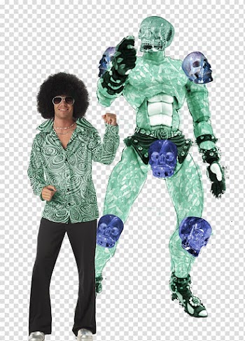1970s 1960s T-shirt 1980s Costume, T-shirt transparent background PNG clipart