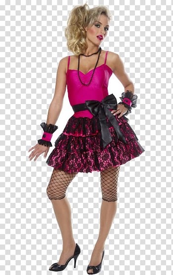 1980s Costume party Dress Clothing, dress transparent background PNG clipart