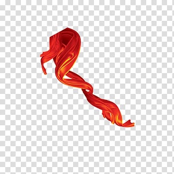 19th National Congress of the Communist Party of China Ribbon Red, ribbon transparent background PNG clipart