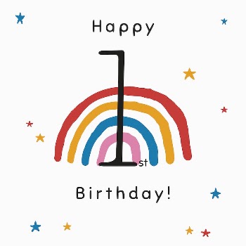 1st birthday greeting template psd | Free PSD Template - rawpixel