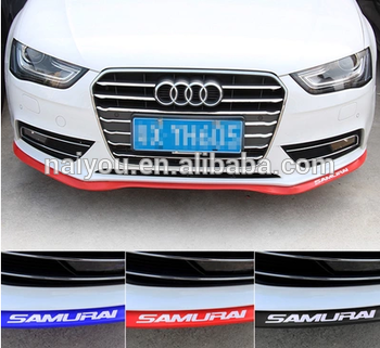 2.5M Universal Car Front Bumper Lip Splitter Spoiler Chin ...