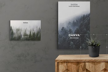 2 Canva Scene Free Mockup