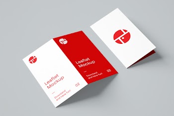 2-Fold Brochure Mockup leaflet leaflet mockup mockup downland and have fun! wnlanun! s 02 02 and have fun! 