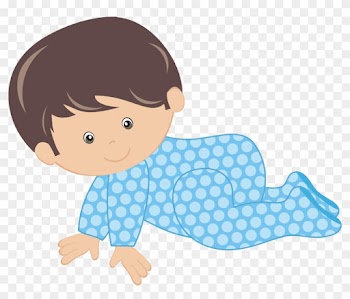 2 - Infant Baby Boy Clipart Png
