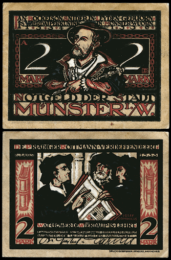 2 Mark Notgeld banknote of Münster, | Free Photo - rawpixel