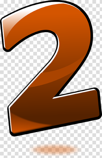 2 Number PNG Download Image