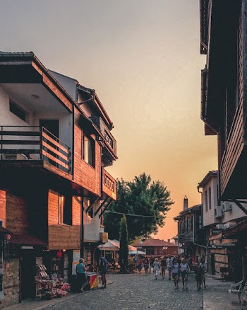2-storey House During Golden Hour