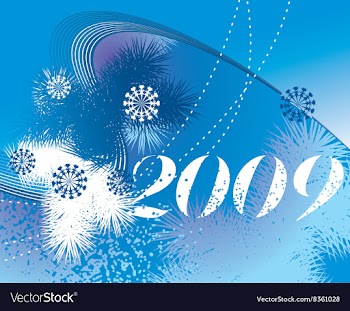 2009 Christmas Background vector image
