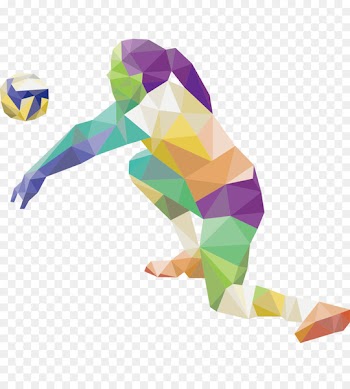 2016 Summer Olympics 2012 Summer Olympics Volleyball Sport - Gorgeous color female volleyball players silhouette 