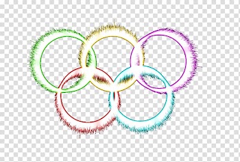 2016 Summer Olympics Olympic symbols Olympic flame Rio de Janeiro, Olympic rings transparent background PNG clipart
