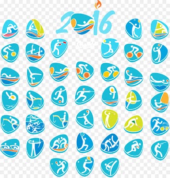 2016 Summer Olympics Rio de Janeiro Logo Olympic sports - Rio 2016 Olympic Games badge creative 