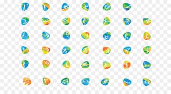 2016 Summer Olympics Rio de Janeiro Olympic sports - Rio Olympic sports badge creative 