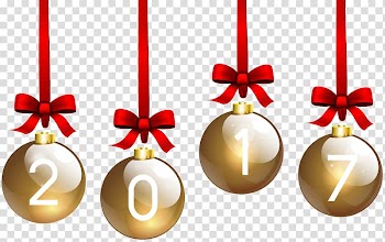 2017 bauble illustration, Christmas Day Christmas ornament New Year , 2017 Christmas Balls transparent background PNG clipart