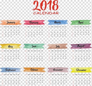 2018 calendar, Calendar 2018 Audi A3, Watercolor wind 2018 desk calendar templates transparent background PNG clipart