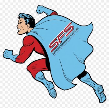2018 Food &amp; Culinary Expo - Superhero Fighting Cartoon