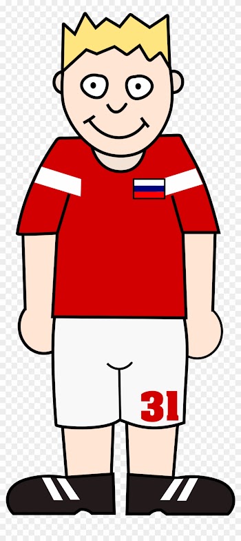2018 World Cup Iceland National Football Team Uruguay - Soccer Player Clipart Standing