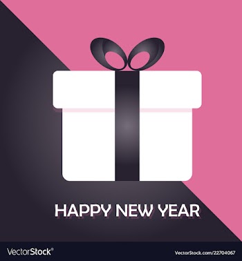 2019 happy new year and marry christmas vector image