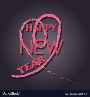 2019 happy new year and marry christmas vector image