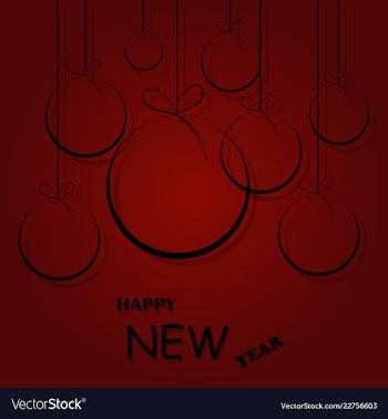 2019 happy new year and marry christmas vector image