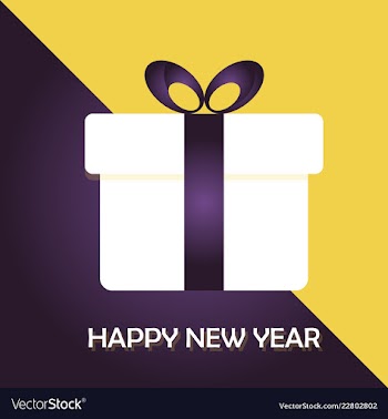 2019 happy new year and marry christmas vector image