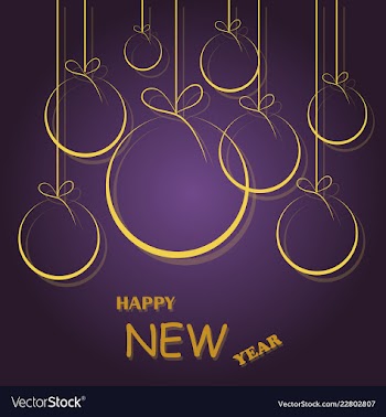2019 happy new year and marry christmas vector image