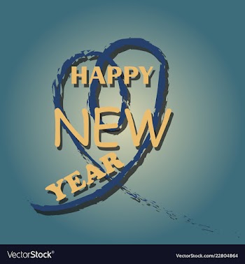 2019 happy new year and marry christmas vector image