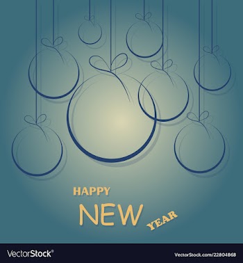 2019 happy new year and marry christmas vector image