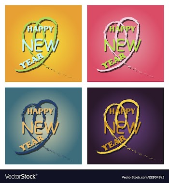 2019 happy new year and marry christmas vector image