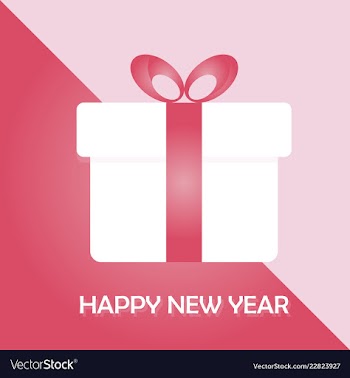 2019 happy new year and marry christmas vector image