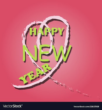 2019 happy new year and marry christmas vector image