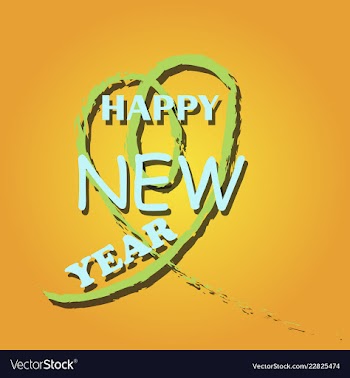 2019 happy new year and marry christmas vector image