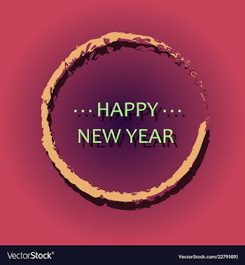 2019 happy new year background for your seasonal vector image