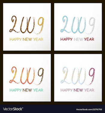 2019 happy new year background for your seasonal vector image