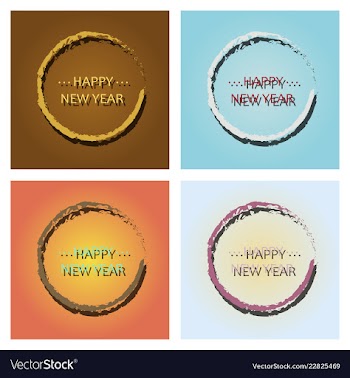 2019 happy new year background for your seasonal vector image