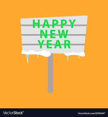 2019 happy new year greeting card celebration vector image