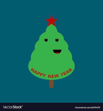 2019 happy new year greeting card celebration vector image
