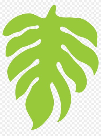 2019 Light Green Jungle Leaf - Illustration