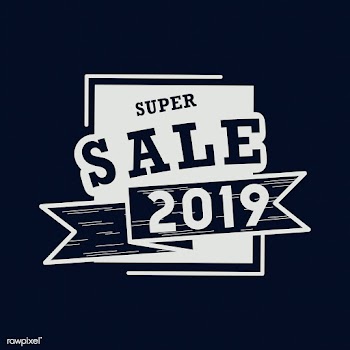 2019 super sale badge vector | Free stock vector - 532712