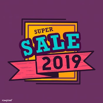 2019 super sale badge vector | Free stock vector - 532713