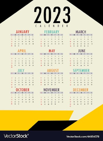 202 new year clean calender template