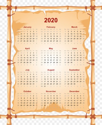 2020 printable calendar.png - others 