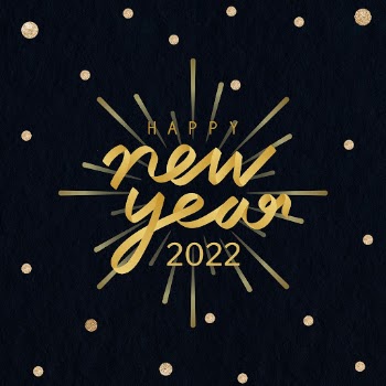 2022 gold glitter happy new | Free Photo - rawpixel