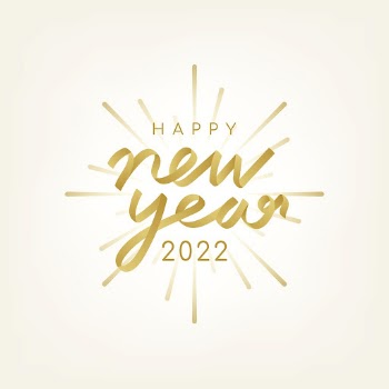2022 gold happy new year | Free Vector - rawpixel