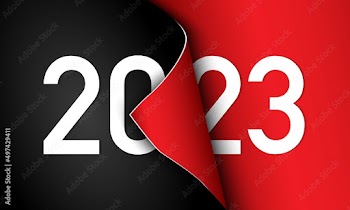 2023 Happy New Year Background Design. Vector Illustration.