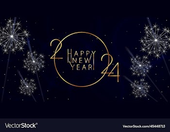 2024 happy new year background design