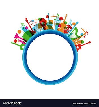 205music imagination vector image